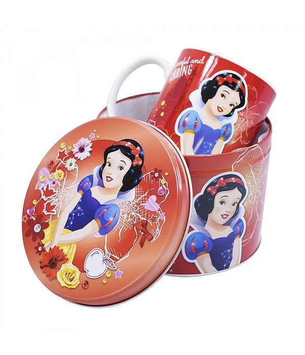 Caneca Na Lata Branca De Neve - Mileno