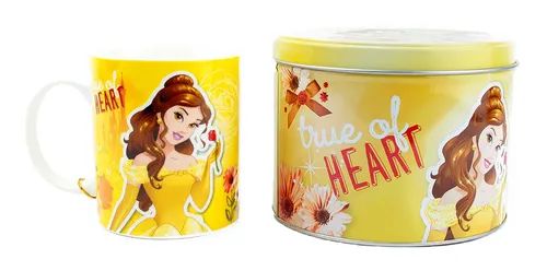 Caneca Na Lata Bela E A Fera - Mileno