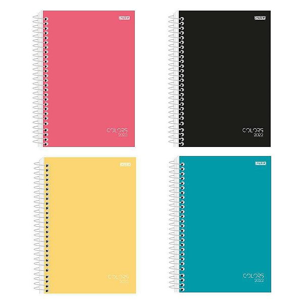 Agenda Esp 192f Anual Colors - Sd
