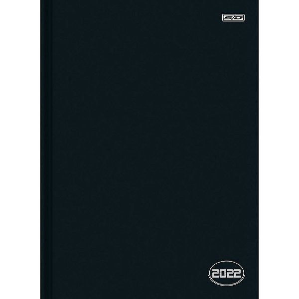 Agenda Cost 160f Anual Percalux Preta - Sd