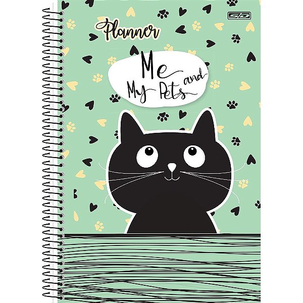 Planner Esp 96f Permanente Me And My Pets - Sd
