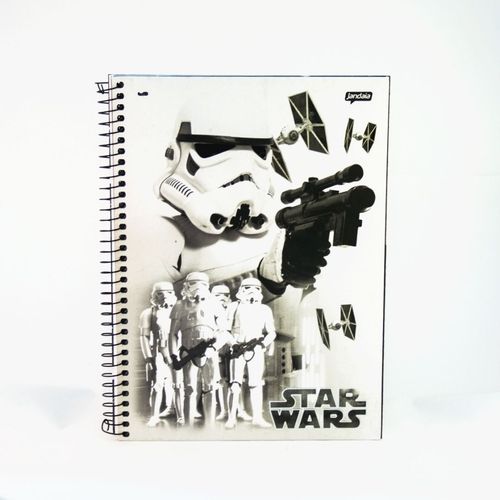 Caderno Esp Univ Cd 01m 96f Star Wars - Jandaia