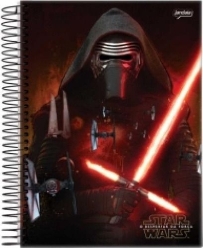 Caderno Esp Univ Cd 12m 240f Star Wars - Jandaia