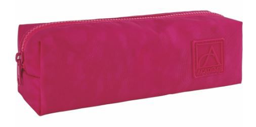 Estojo Simples M Academie Cereja - Tilibra