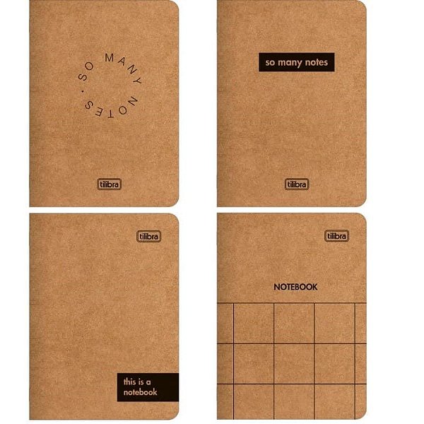 Caderneta Broc 32f Kraftwork - Tilibra