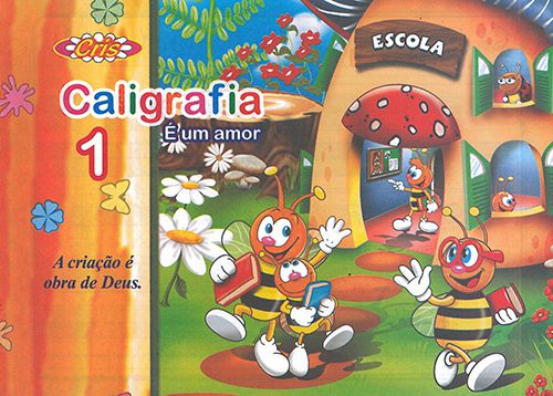 Cartilha Caligrafia � Um Amor N/1 - Bahia Artes