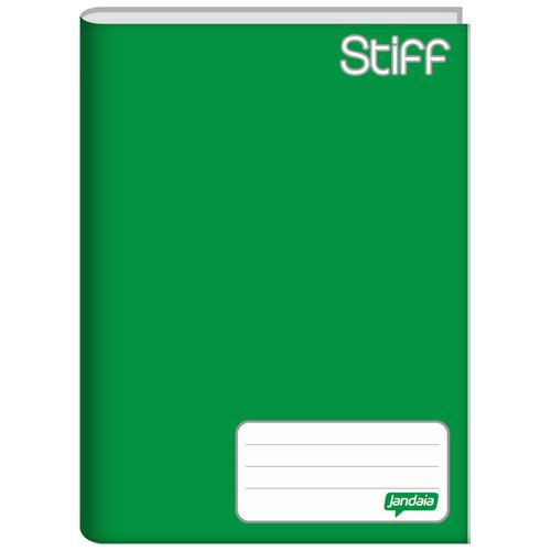 Caderno Broc Cd 1m 80f Stiff Slim Verde - Jandaia
