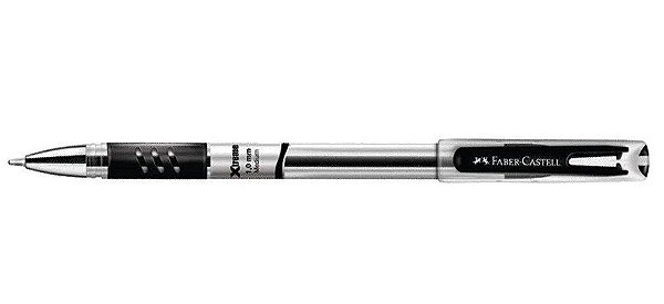 Caneta Xtreme 1,0mm C/tampa Med Preta - Faber