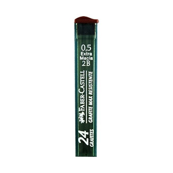Grafite 0,5mm Polymer 2b - Faber Castell