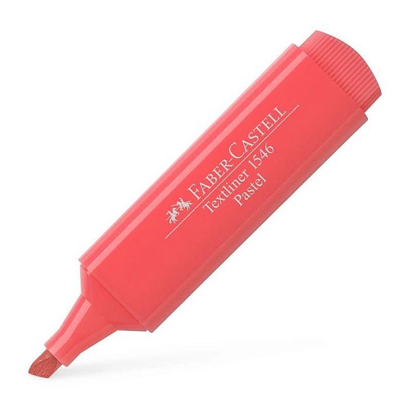 Marca Texto Pastel Vermelho - Faber