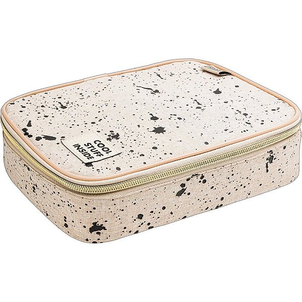 Estojo Box Academie Natural Bege - Tilibra