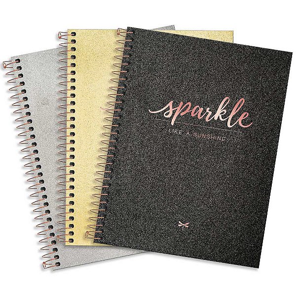 Caderno Esp Cd Coleg 80f Executive Shine - Tilibra