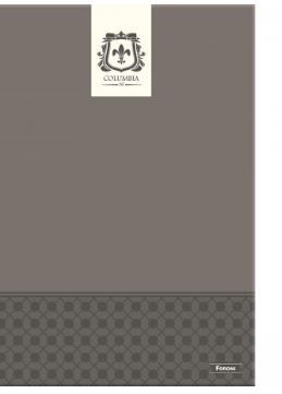 Caderno Cost Cd C/pauta 80f Columbia - Foroni
