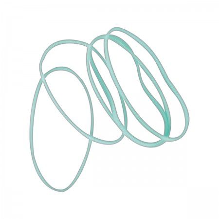 Elastico C/50 Colorido Aqua - Tilibra