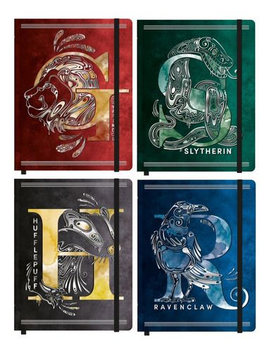 Caderneta M 80f 1/2 S/p Harry Potter - Jandaia