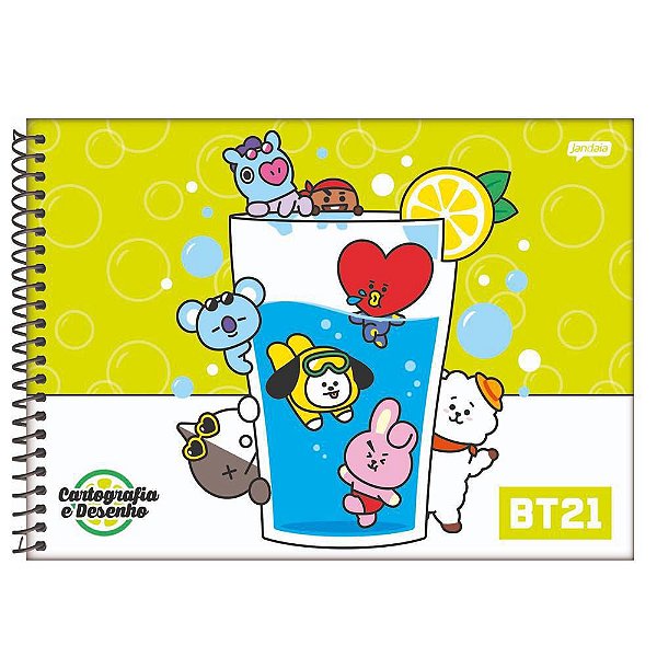 Caderno Esp Cartografia Cd 80f Bt21 - Jandaia