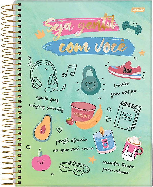 Caderno Esp Univ Cd 10m 160f De Boas - Jandaia