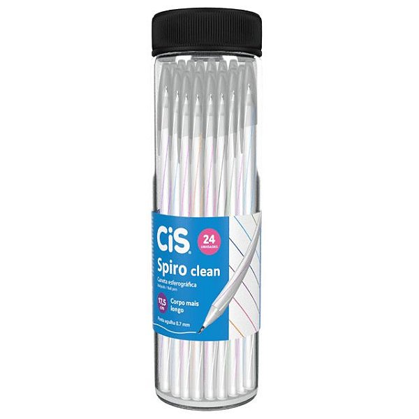 Caneta Esf 0,7mm Spiro Pink - Cis
