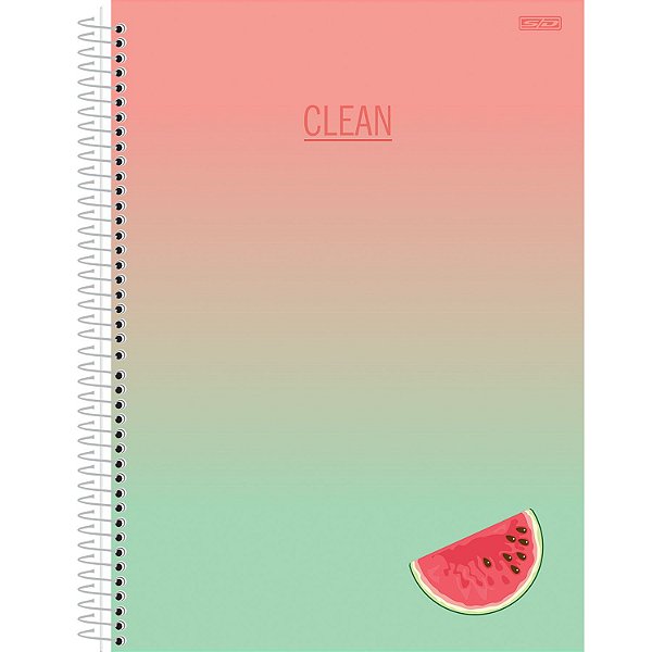 Caderno Esp Univ Cd 01m 80f Clean - Sd