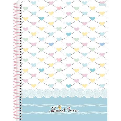 Caderno Esp Coleg Cd 10m 160f Sweet Care - Sd