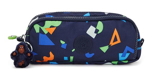 Estojo Gitroy Geo Mix Dark - Kipling