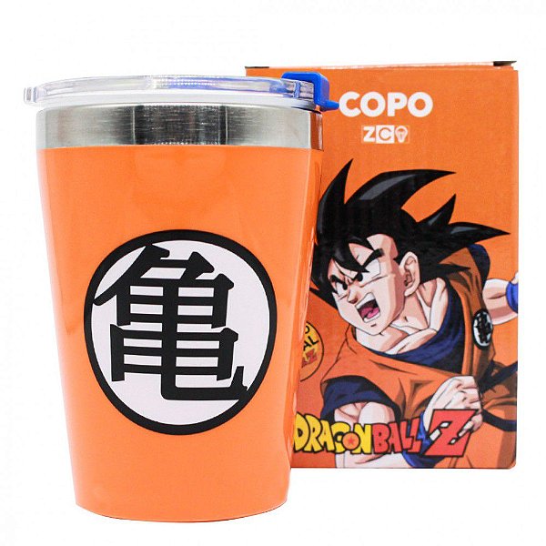 Copo Viagem Snap 300ml Dragon Ball Simbolo - Zona