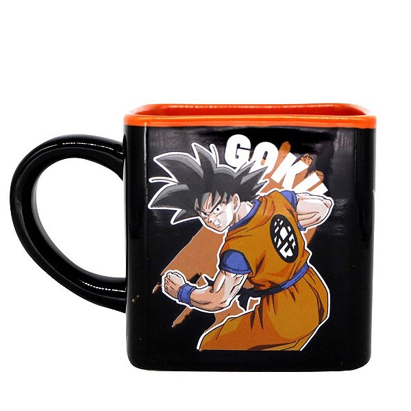 Caneca 300ml Cubo Dragon Ball Team - Zona