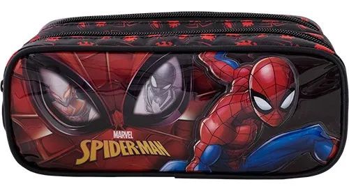 Estojo Duplo Spider Man R2 - Xeryus
