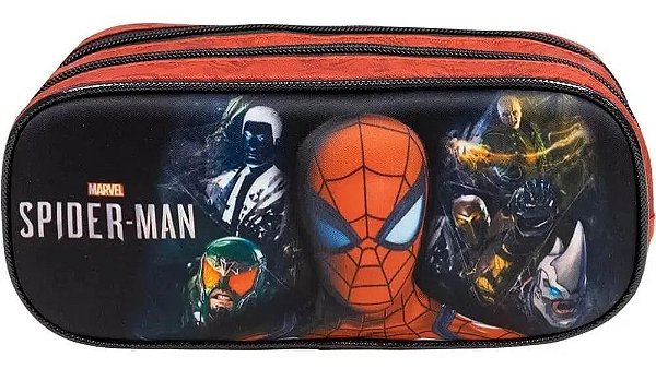 Estojo Duplo Spider Man S1 - Xeryus