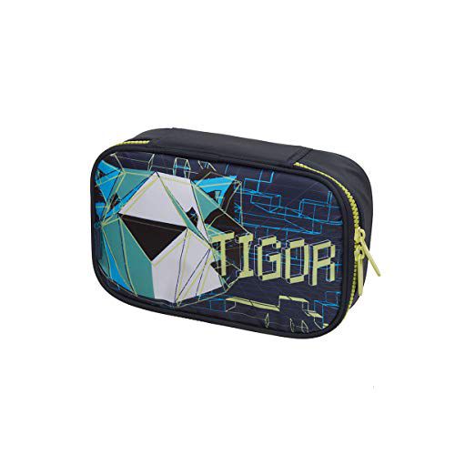 Estojo Divisoria Tigor T.tigre Xp Azul - Pacific