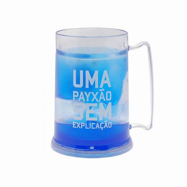 Caneca Com Gel Paysandu Azul Paixao - Cebola