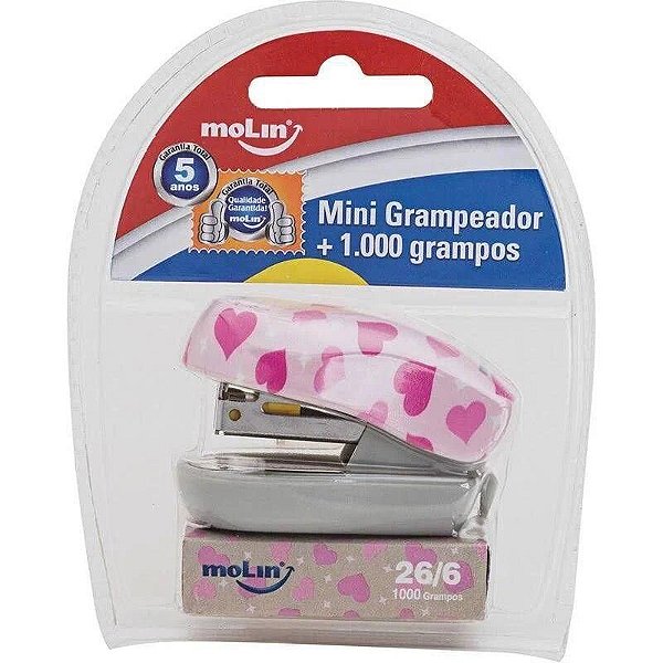 Mini Grampeador Love Heart - Molin