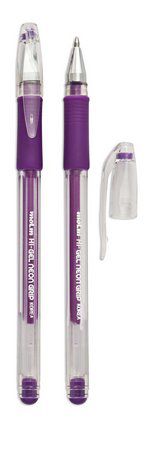 Caneta Gel 0,7mm Grip Neon Violeta Pura - Molin