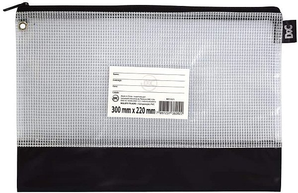 Malote C/ziper Telado 21x30cm Menor - Dac