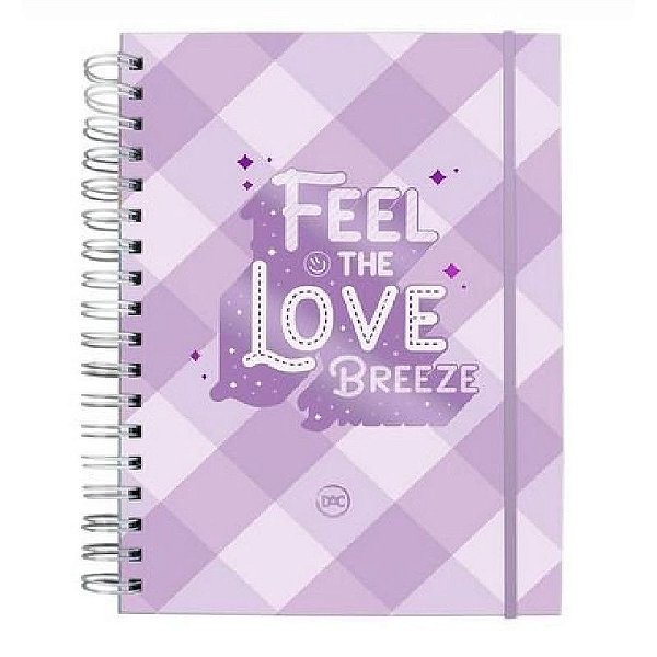Caderno Smart Esp Cd Coleg 80f Breeze Lilas - Dac