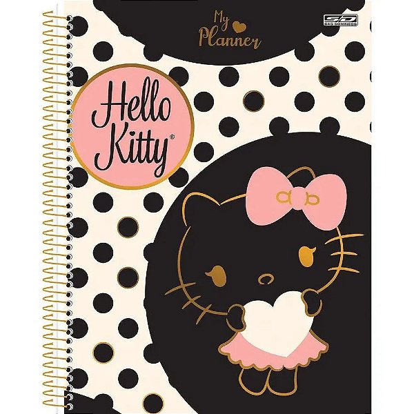 Caderno Esp Univ Cd 10m 160f Hello Kitty - Sd