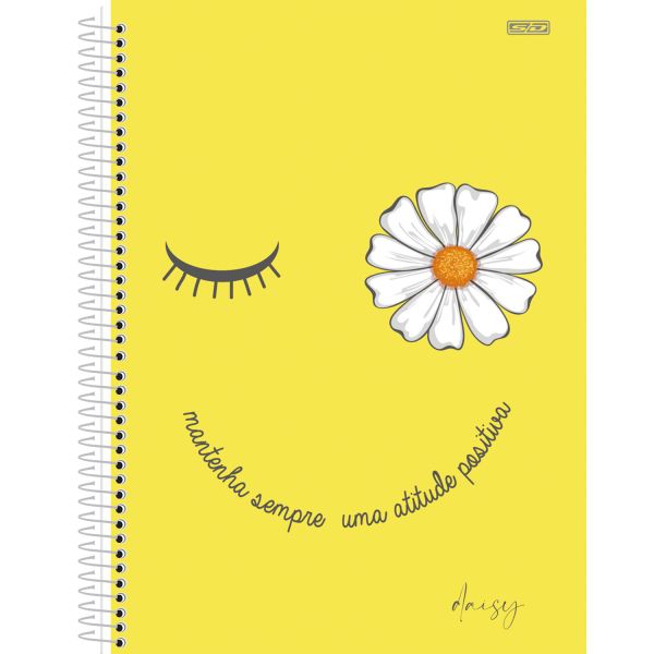 Caderno Esp Univ Cd 10m 160f Daisy - Sd