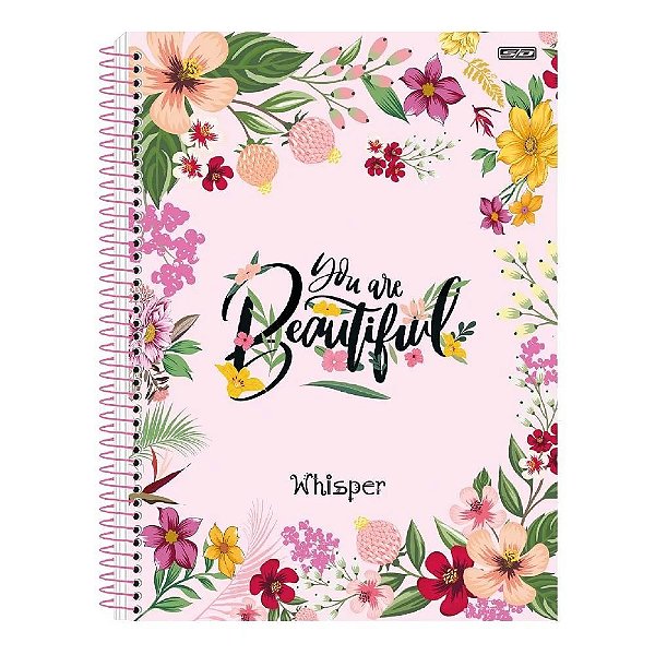 Caderno Esp Univ Cd 10m 160f Whisper - Sd