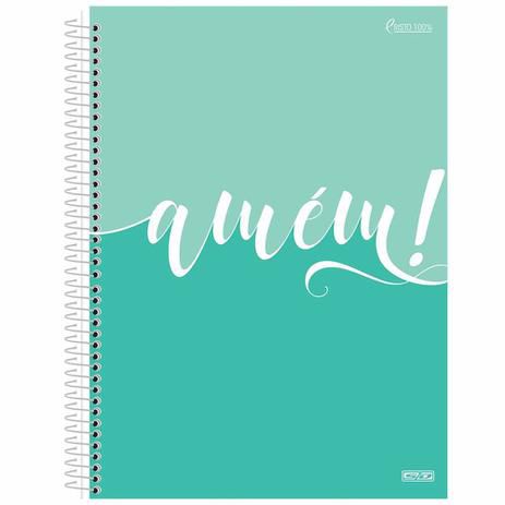 Caderno Esp Univ Cd 12m 192f Cristo 100 - Sd
