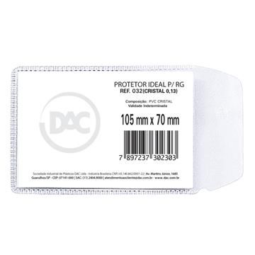 Protetor Plastico Ideal P/rg - Unidade - Dac