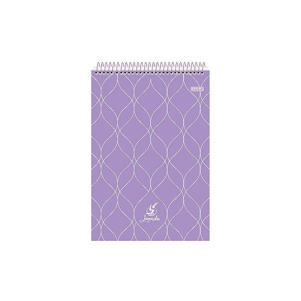 Caderno Anotacao 80f Dplex Lavender - Sd