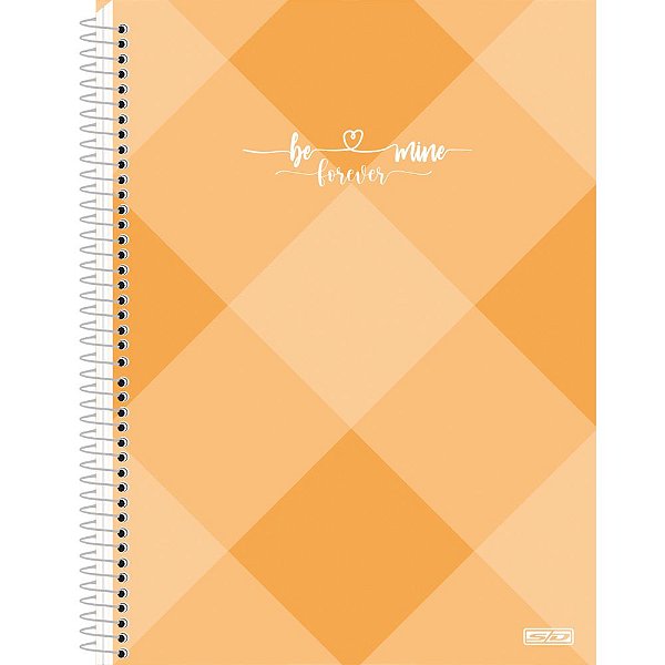 Caderno Esp Coleg Cd 10m 160f Be Mine Forever - Sd