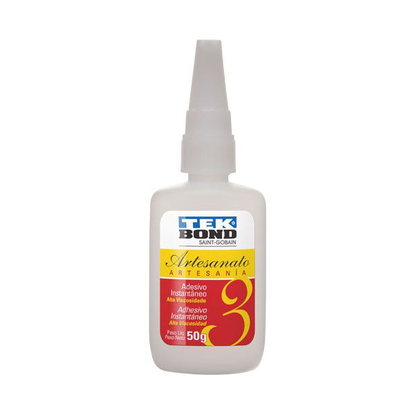 Cola Artesanato 20g N/3 Visc Alta - Tekbond