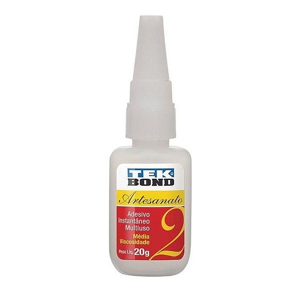 Cola Artesanato 20g N/2 Visc Media - Tekbond