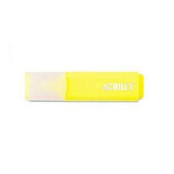 Marca Texto Neon Amarelo - Acrilex