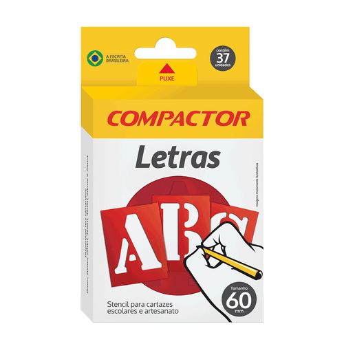 Letras Vazadas Abc 60mm - Compactor