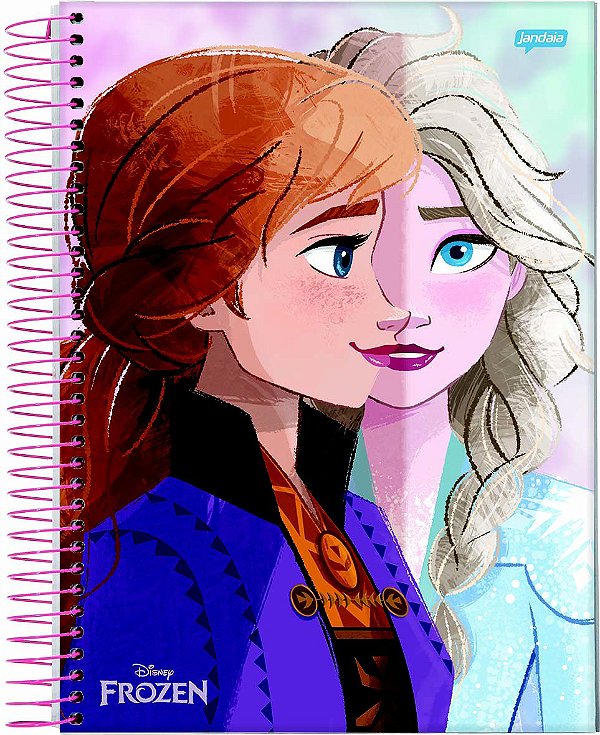 Caderno Esp Univ Cd 10m 160f Frozen - Jandaia