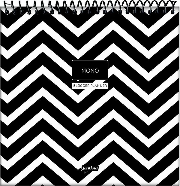 Agenda Esp Cd Blogger Planner 216f Mono - Jandaia