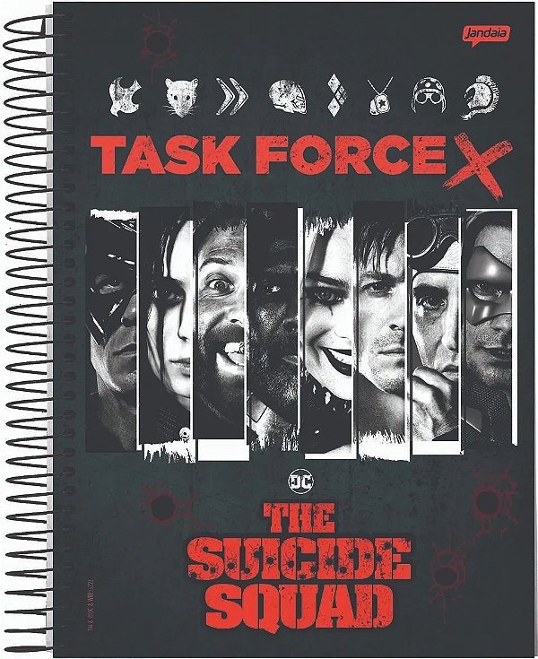 Caderno Esp Univ Cd 10m 160f Esq Suicida - Jandaia