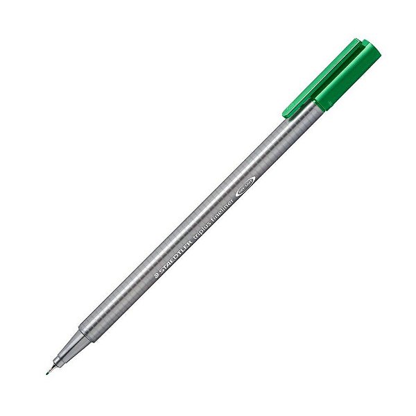 Caneta Fineline 0,3mm Cor 005 Verde - Staedtler